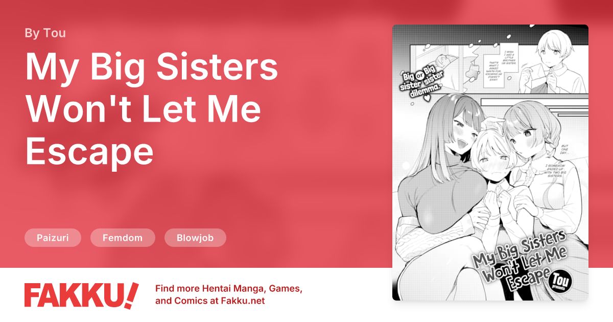  My Big Sisters Won't Let Me Escape Hentai by Tou - FAKKU