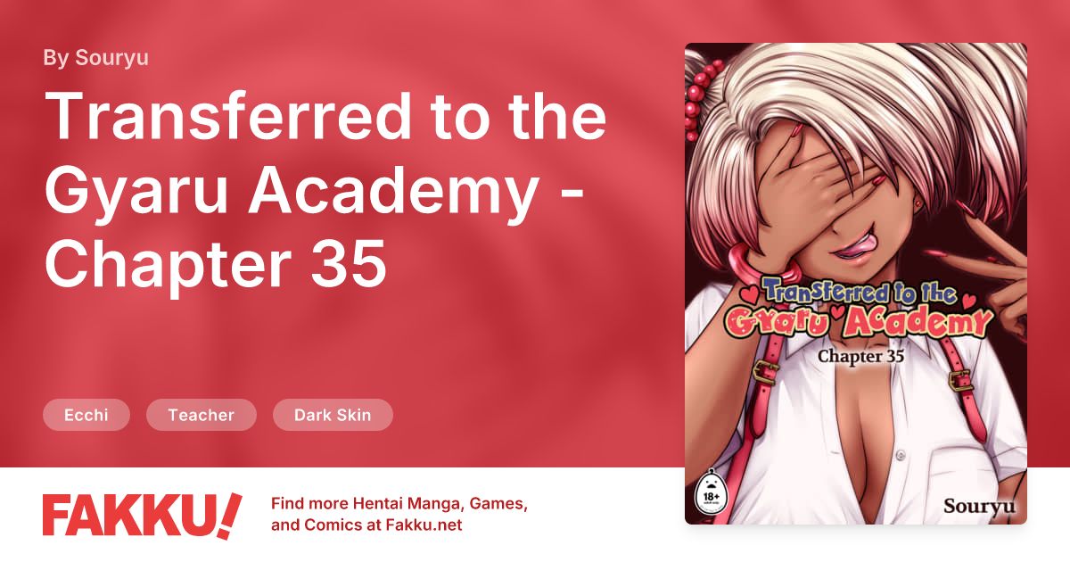 Transferred to the Gyaru Academy - Chapter 35 Hentai by Souryu - FAKKU