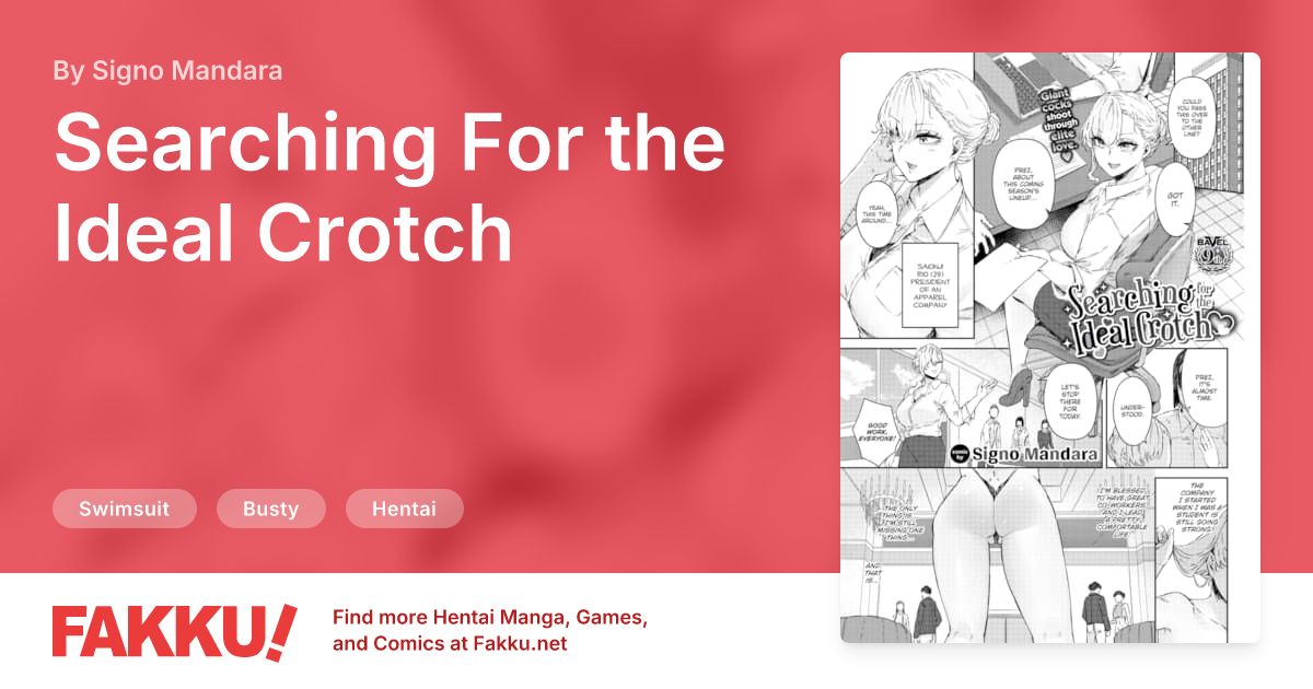 Searching For the Ideal Crotch Hentai by Signo Mandara - FAKKU