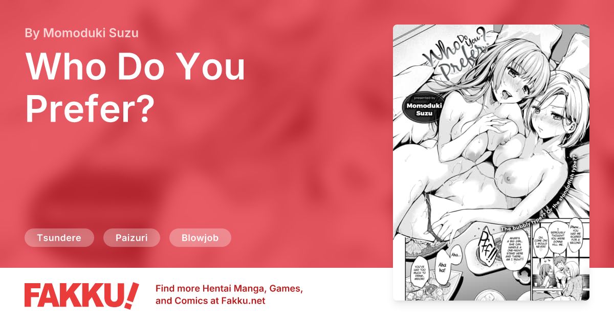 Who Do You Prefer? Hentai by Momoduki Suzu - FAKKU