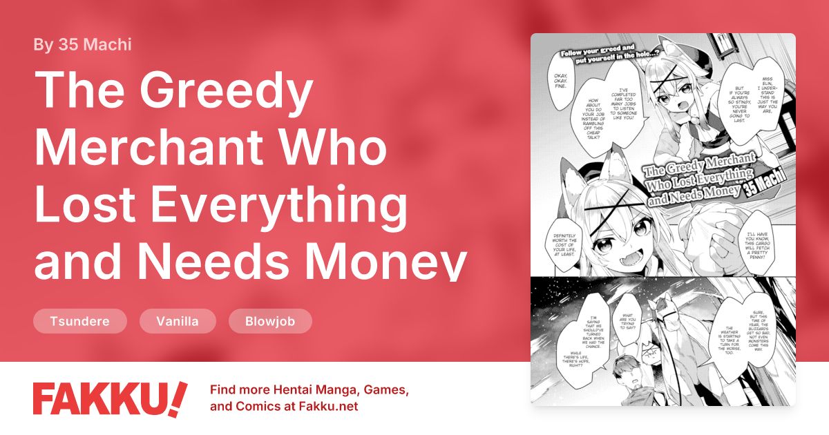 The Greedy Merchant Who Lost Everything and Needs Money Hentai by 35 Machi - FAKKU