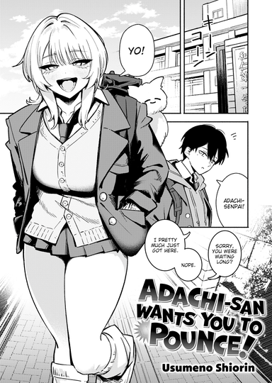 Adachi-san Wants You to Pounce!
