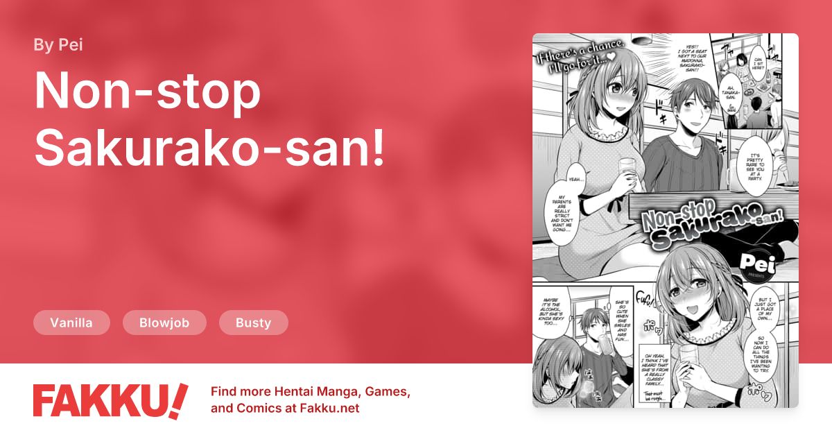 Non-stop Sakurako-san! Hentai by Pei - FAKKU