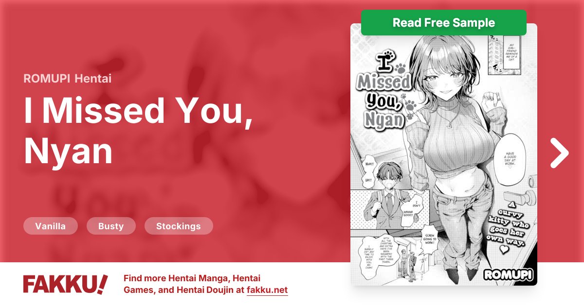  I Missed You, Nyan Hentai by ROMUPI - FAKKU