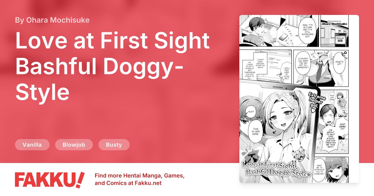  Love at First Sight Bashful Doggy-Style Hentai by Ohara Mochisuke - FAKKU