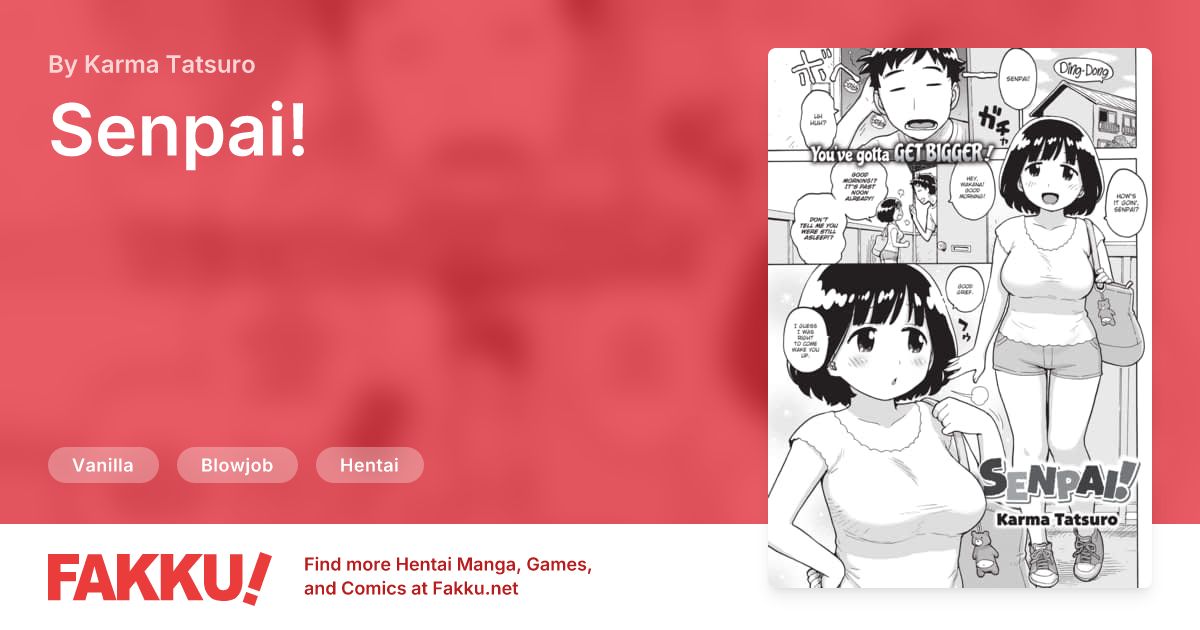 Senpai! Hentai by Karma Tatsuro - FAKKU