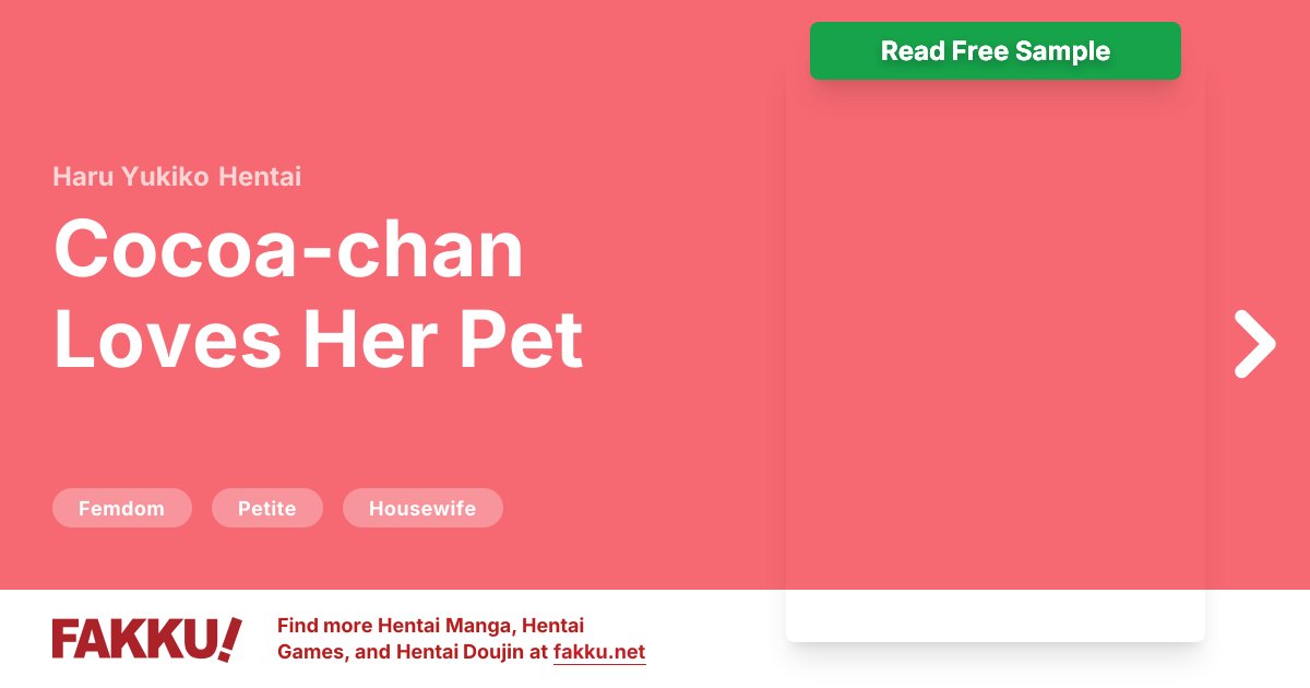  Cocoa-chan Loves Her Pet Hentai by Haru Yukiko - FAKKU