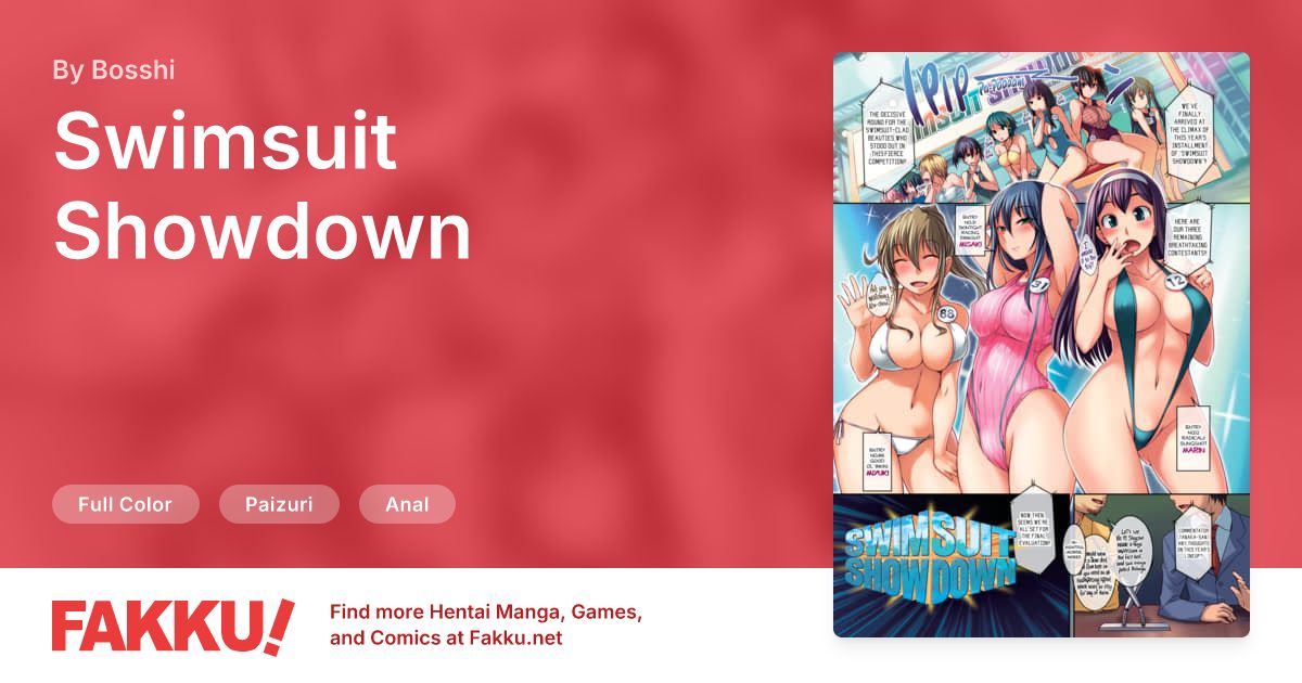Swimsuit Showdown Hentai by Bosshi - FAKKU