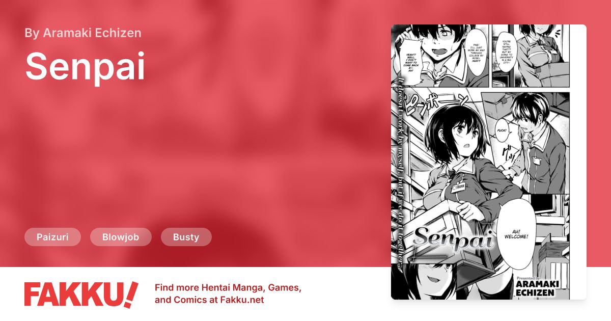 Senpai Hentai by Aramaki Echizen - FAKKU