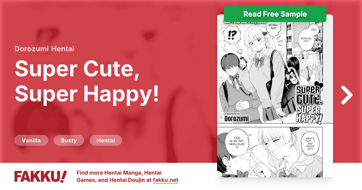  Super Cute, Super Happy! Hentai by Dorozumi - FAKKU