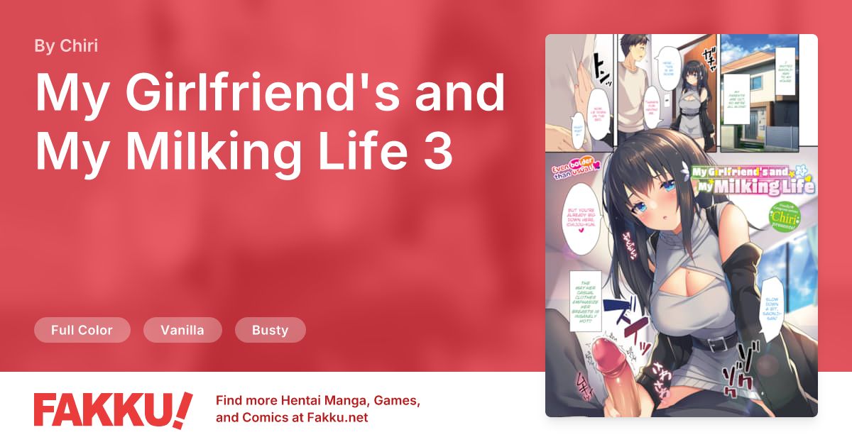 My Girlfriend's and My Milking Life 3 Hentai by Chiri - FAKKU