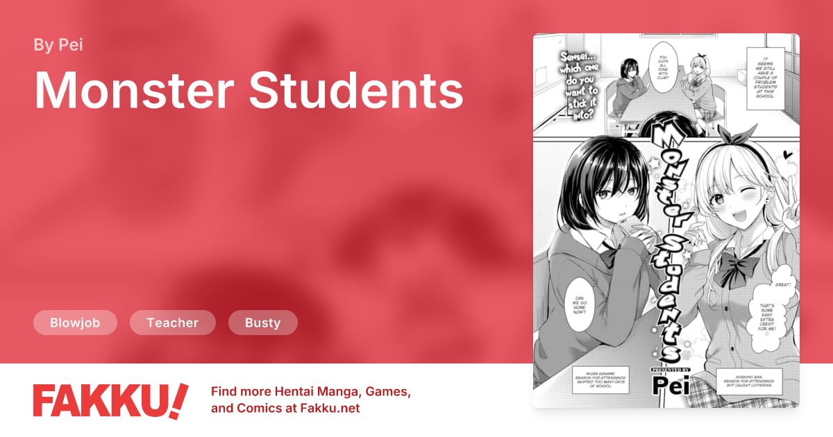 Monster Students Hentai by Pei - FAKKU