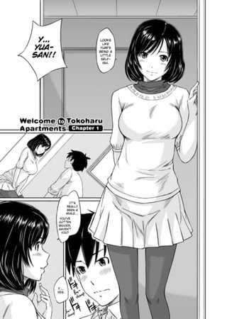 Welcome to Tokoharu Apartments - Chapter 1 Hentai Cover Image