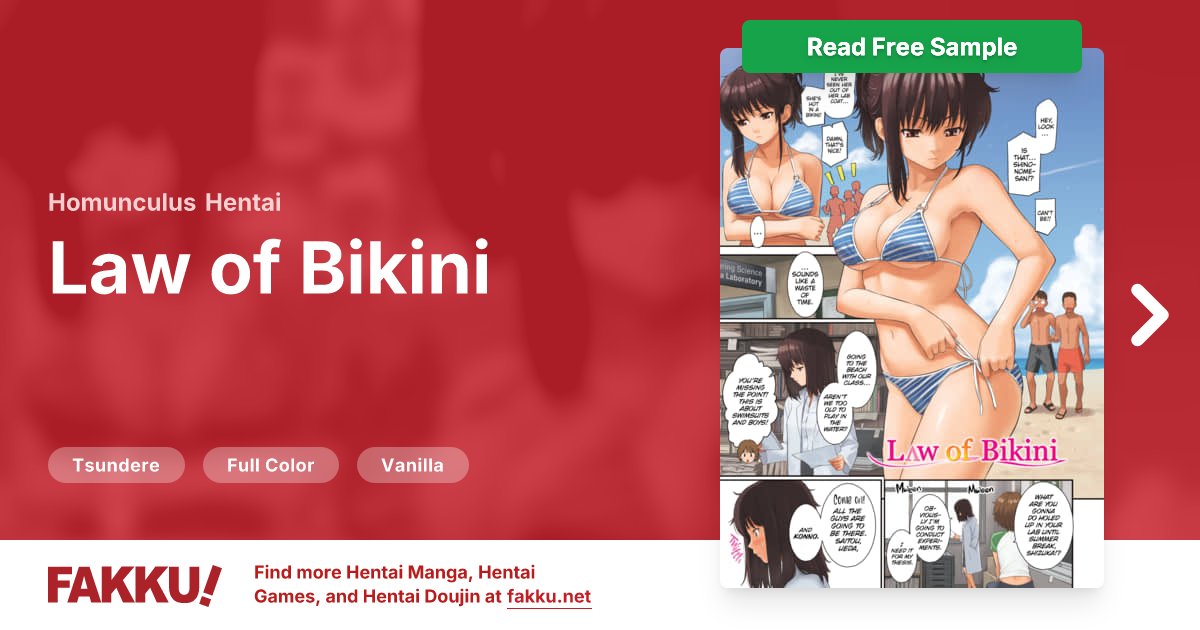 Law of Bikini Hentai by Homunculus - FAKKU