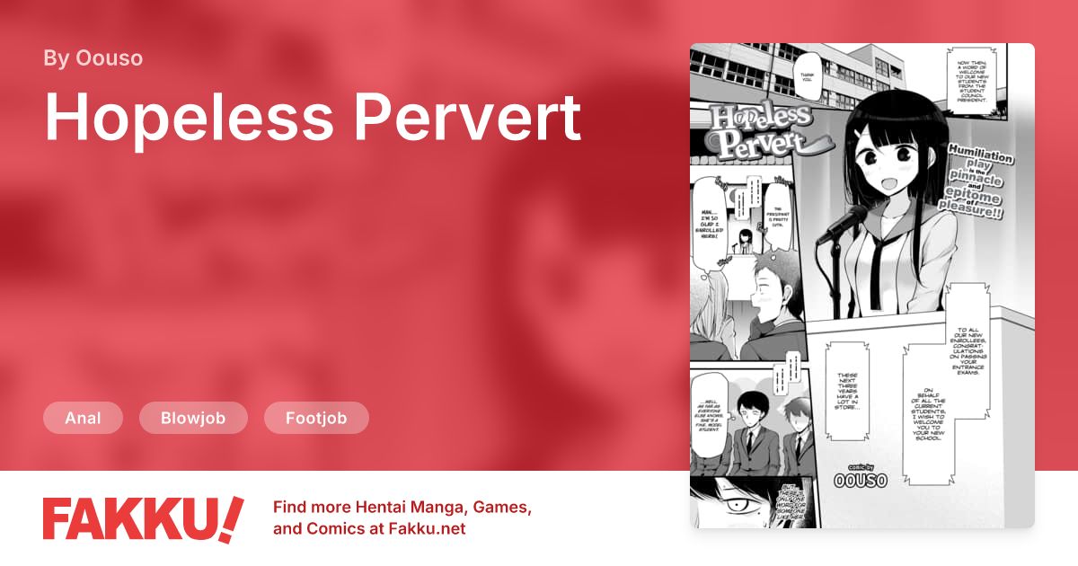 Hopeless Pervert Hentai by Oouso - FAKKU