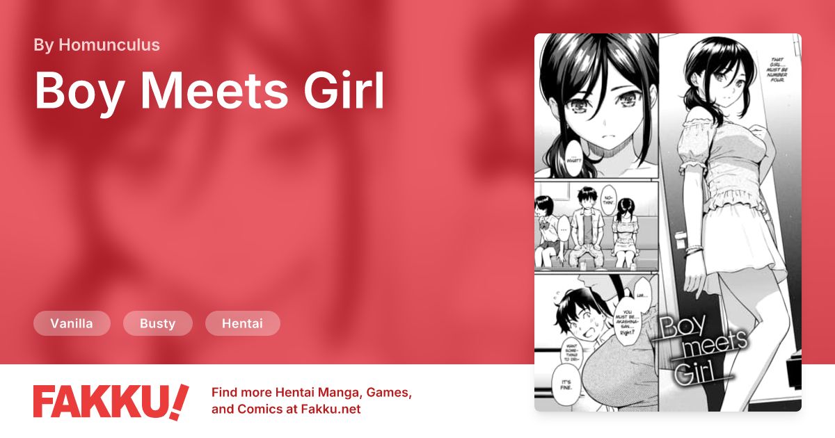 Boy Meets Girl Hentai by Homunculus - FAKKU