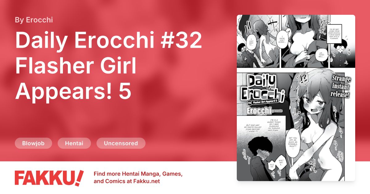 Daily Erocchi #32 Flasher Girl Appears! 5 Hentai by Erocchi - FAKKU