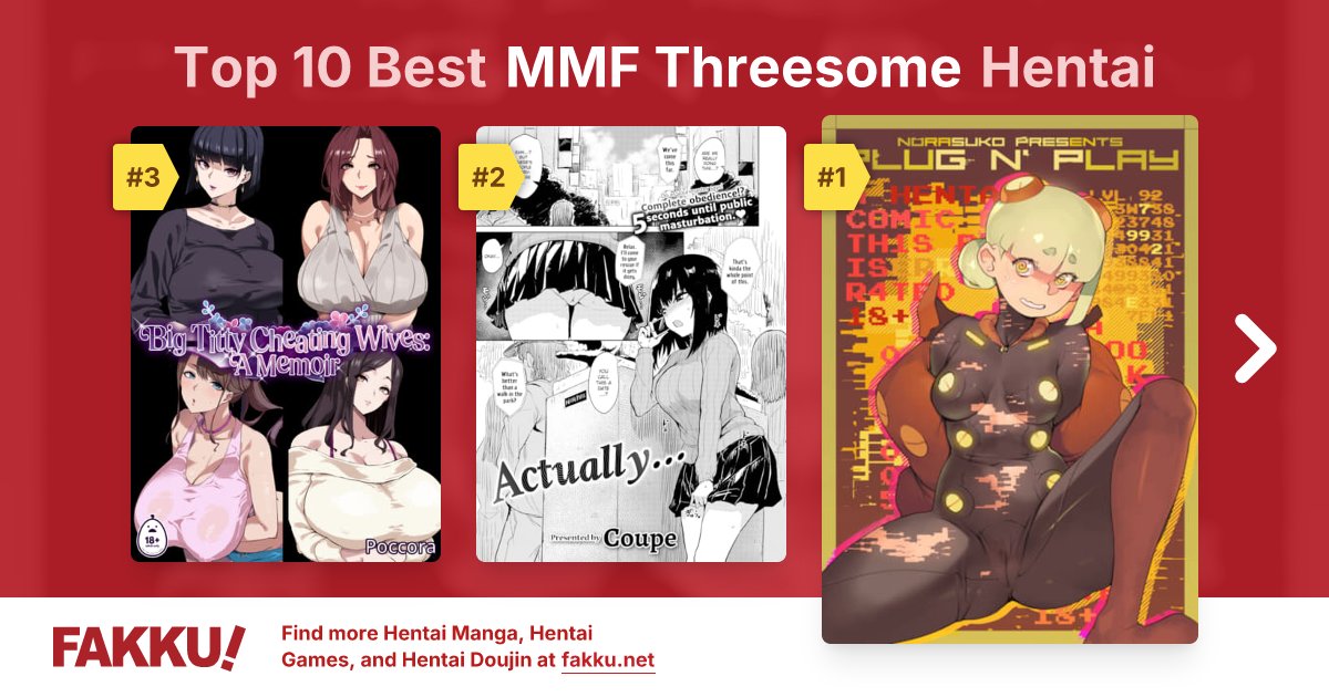 Top 10 Best MMF Threesome Hentai