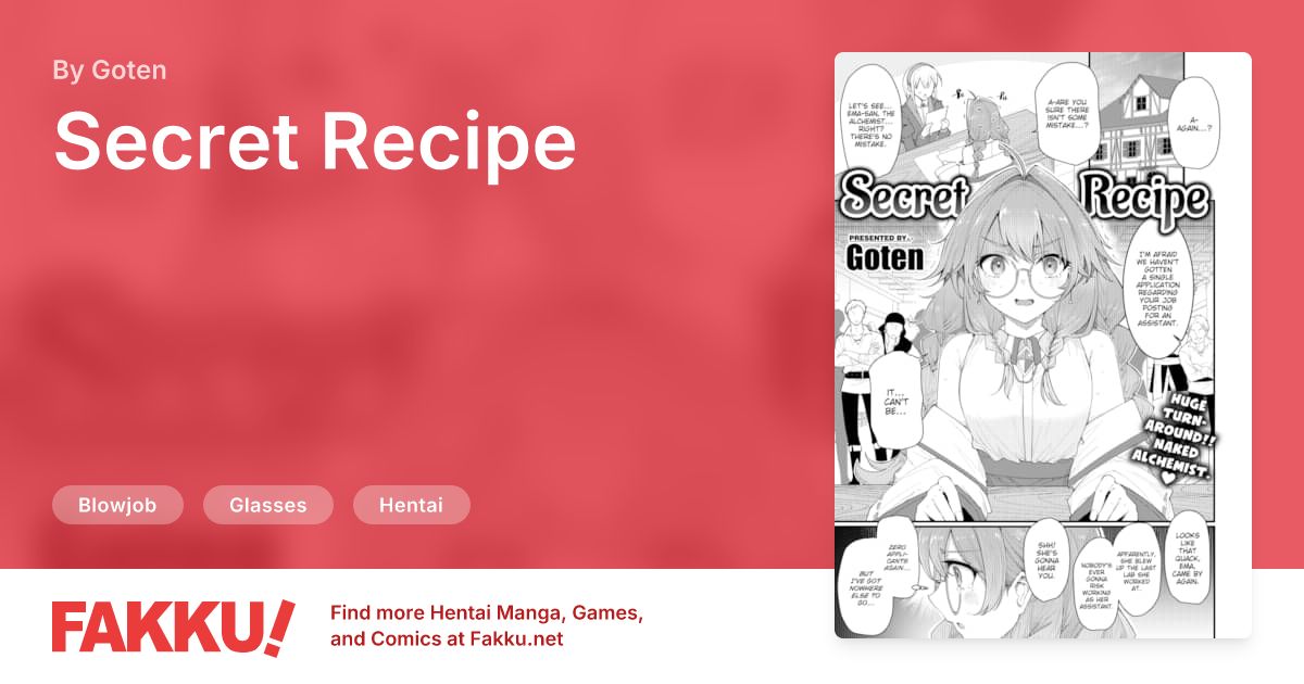 Secret Recipe Hentai by Goten - FAKKU