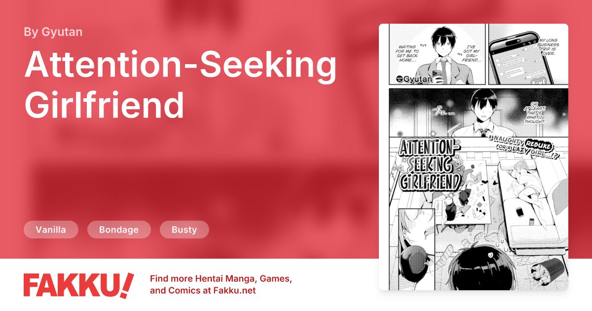 Attention-Seeking Girlfriend Hentai by Gyutan - FAKKU