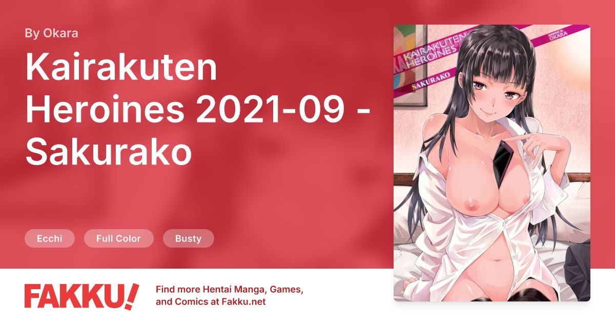 Kairakuten Heroines 2021-09 - Sakurako Hentai by Okara - FAKKU