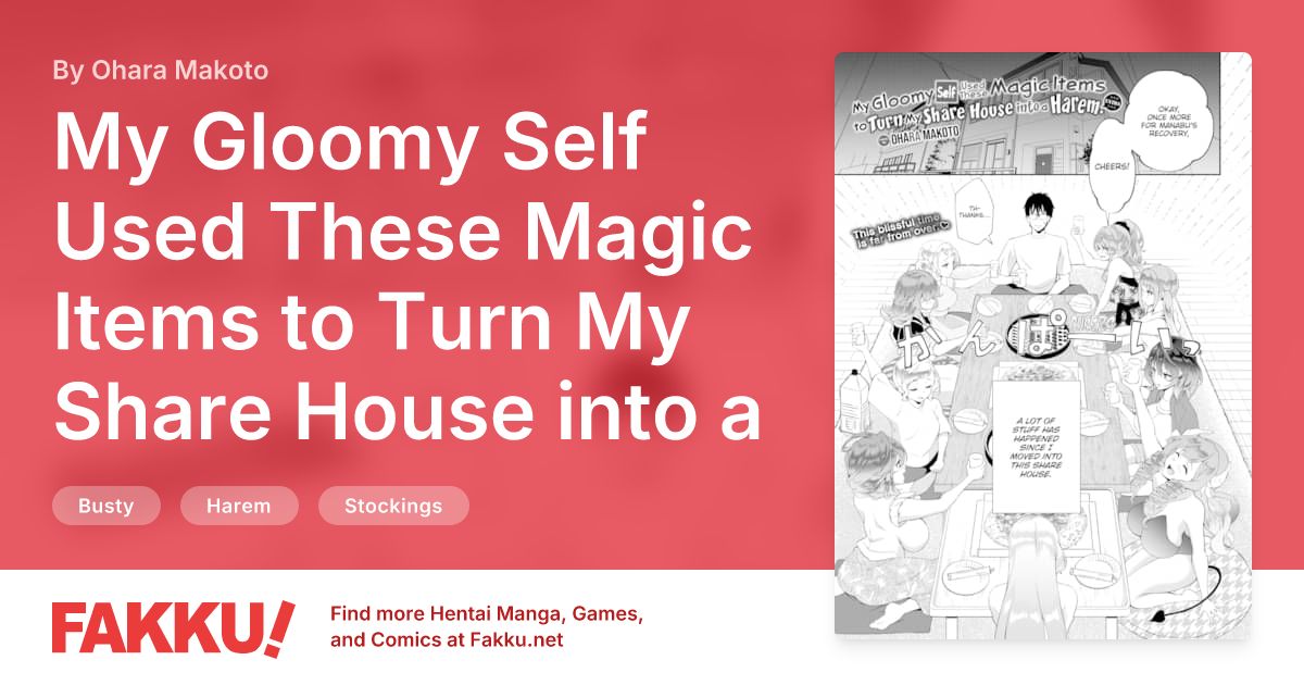  My Gloomy Self Used These Magic Items to Turn My Share House into a Harem. Extra Hentai by Ohara Makoto - FAKKU