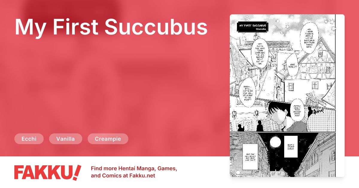 My First Succubus Hentai by Mameko - FAKKU