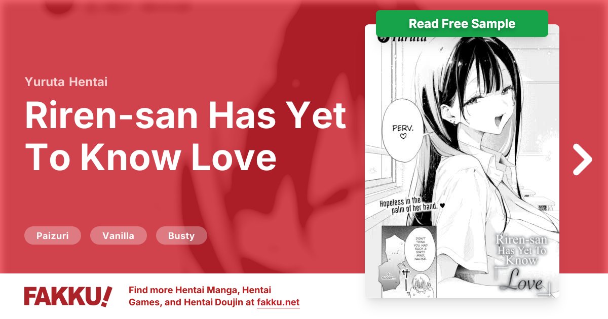  Riren-san Has Yet To Know Love Hentai by Yuruta - FAKKU