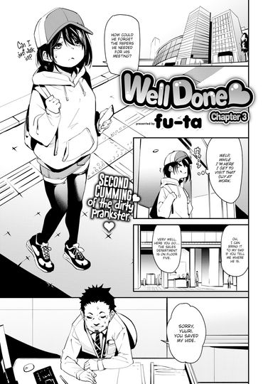 Well Done ❤ Chapter 3