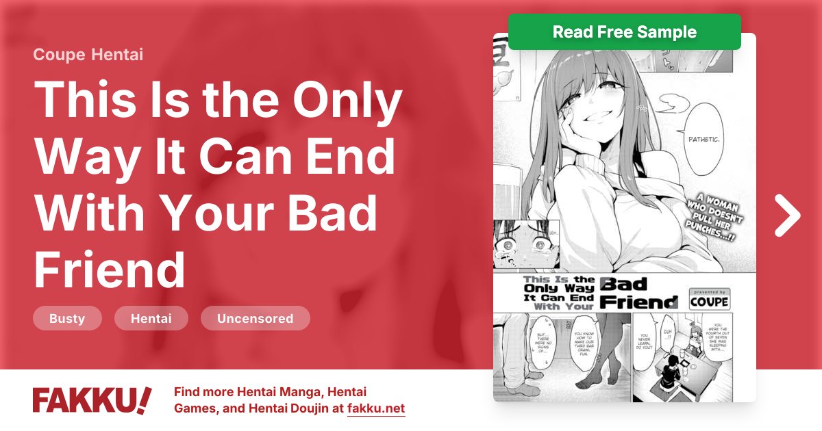  This Is the Only Way It Can End With Your Bad Friend Hentai by Coupe - FAKKU