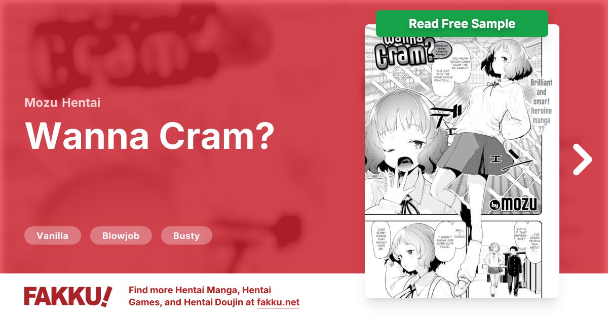  Wanna Cram? Hentai by Mozu - FAKKU
