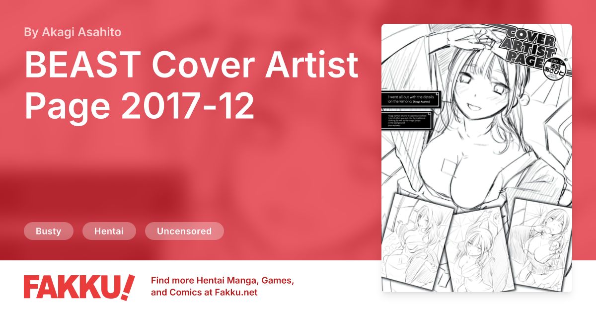 BEAST Cover Artist Page 2017-12 Hentai by Akagi Asahito - FAKKU