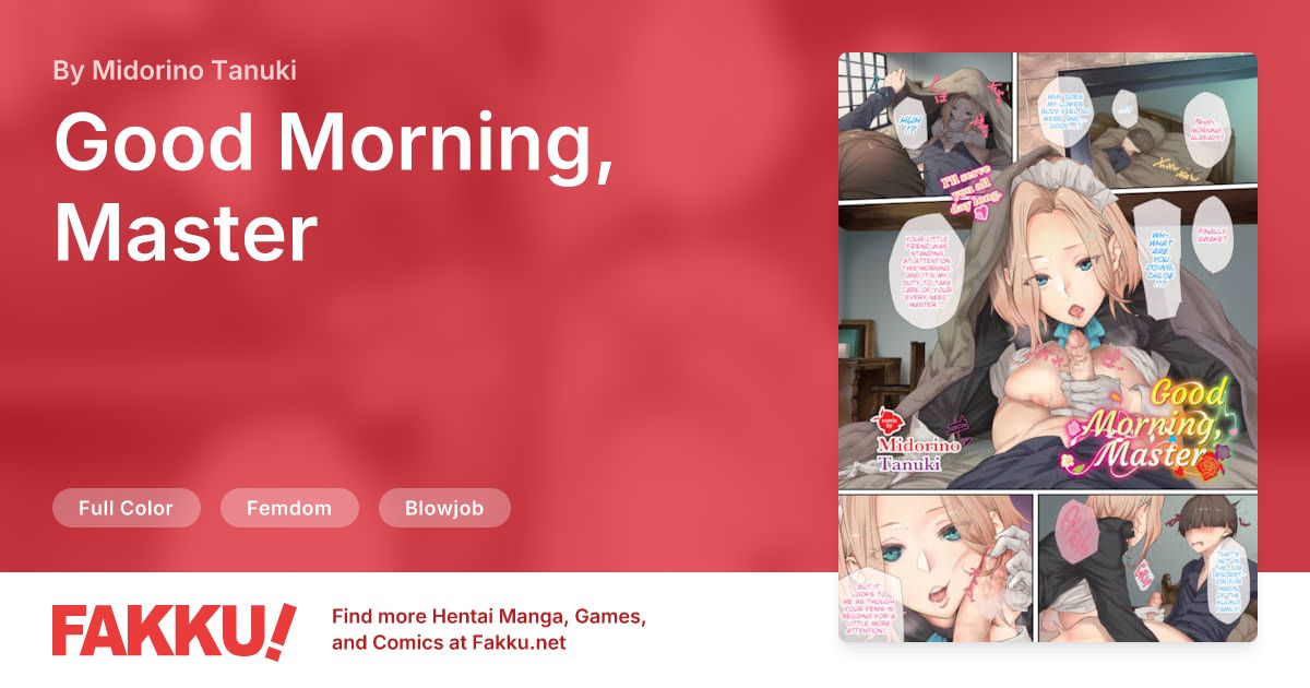 Good Morning, Master Hentai by Midorino Tanuki - FAKKU