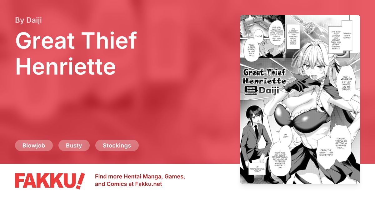 Great Thief Henriette Hentai by Daiji - FAKKU