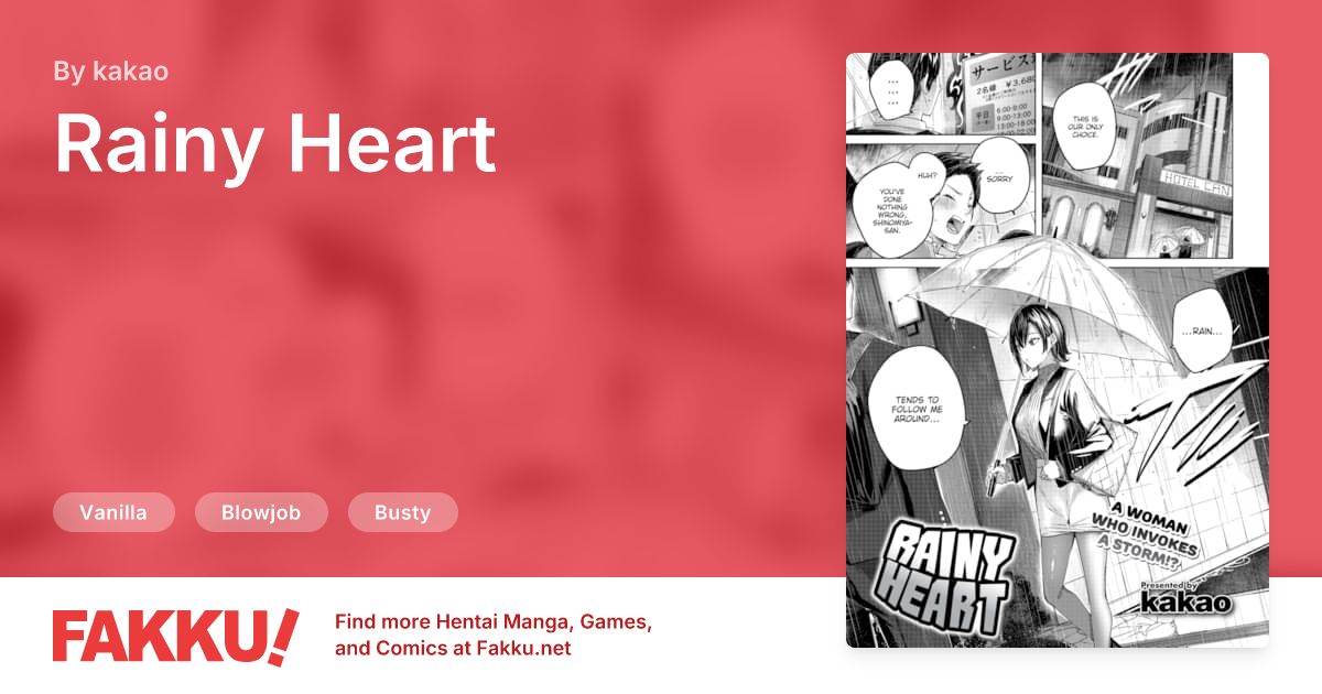 Rainy Heart Hentai by kakao - FAKKU