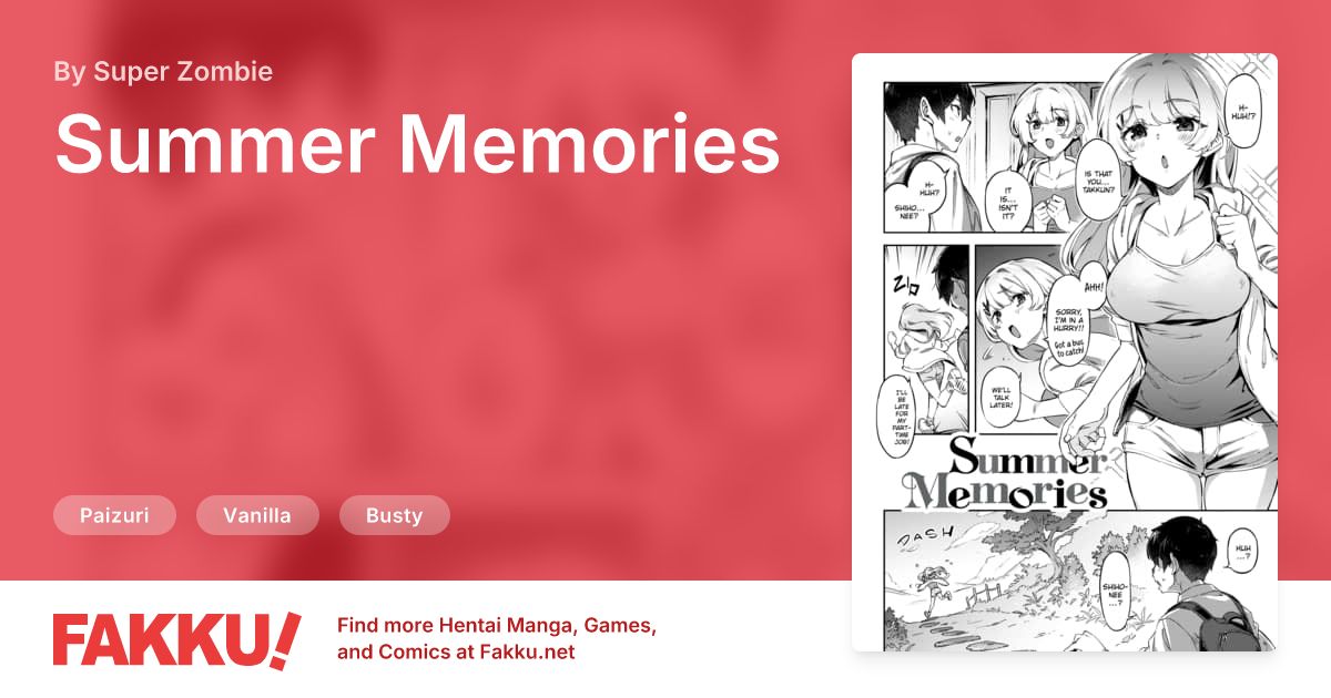 Summer Memories Hentai by Super Zombie - FAKKU
