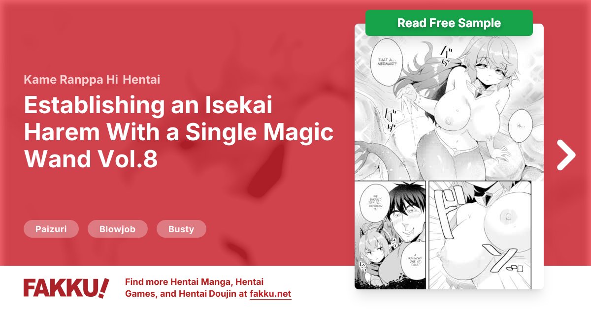  Establishing an Isekai Harem With a Single Magic Wand Vol.8 Hentai by Kame Ranppa Hi - FAKKU