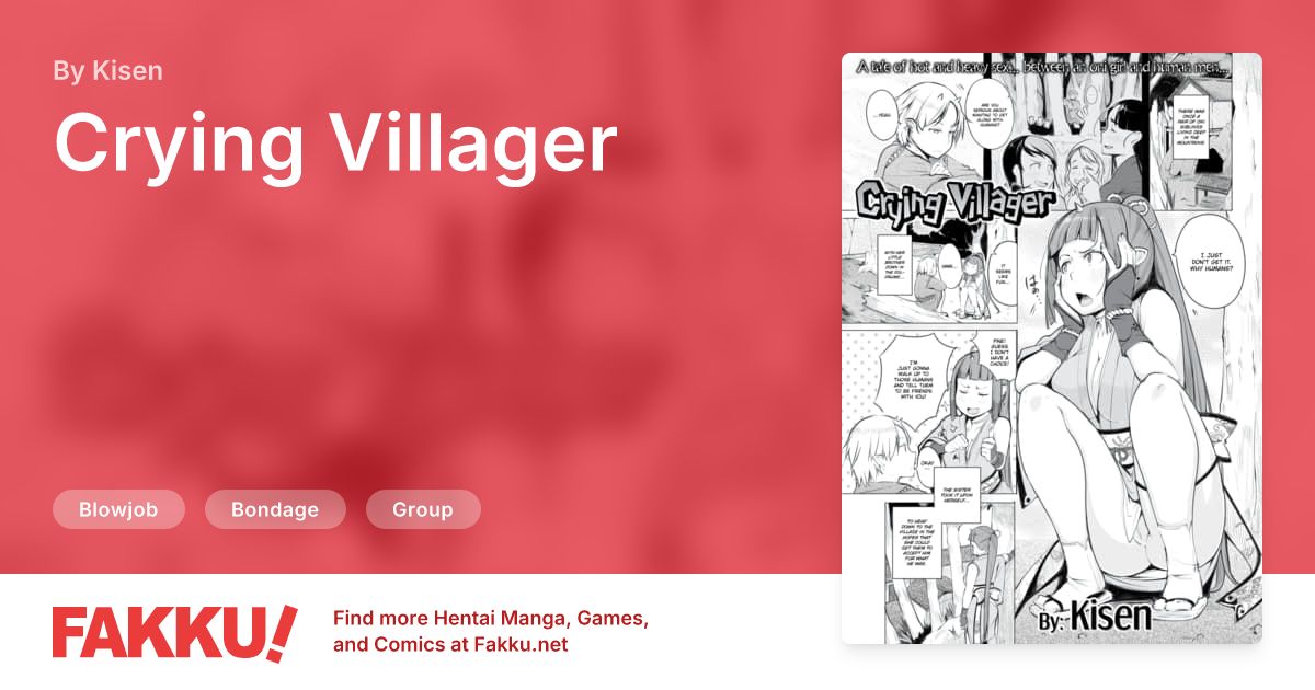 Crying Villager Hentai by Kisen - FAKKU