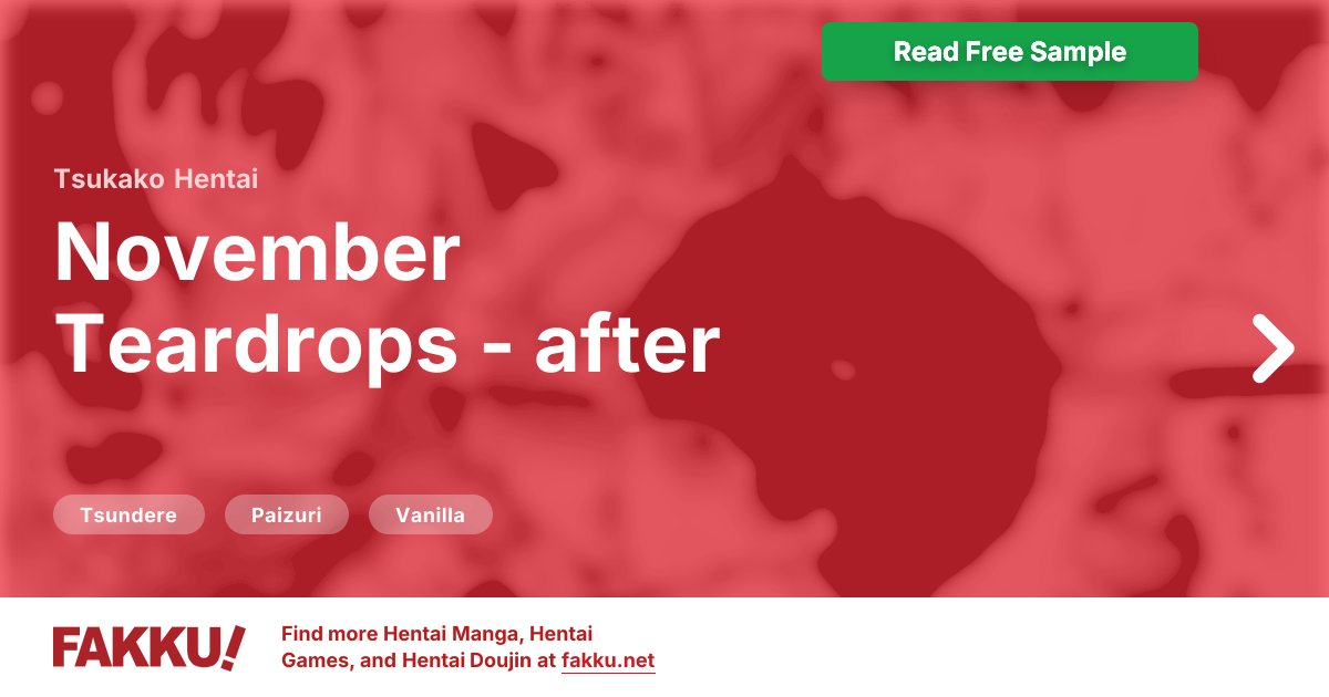  November Teardrops - after Hentai by Tsukako - FAKKU