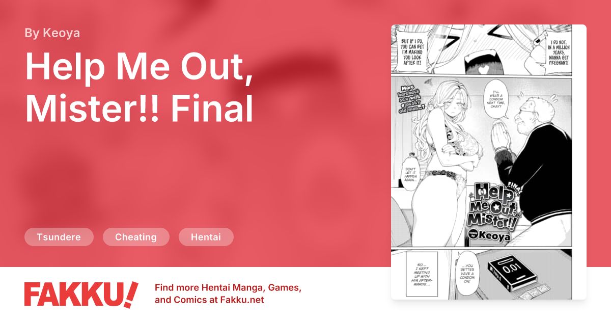 Help Me Out, Mister!! Final Hentai by Keoya - FAKKU