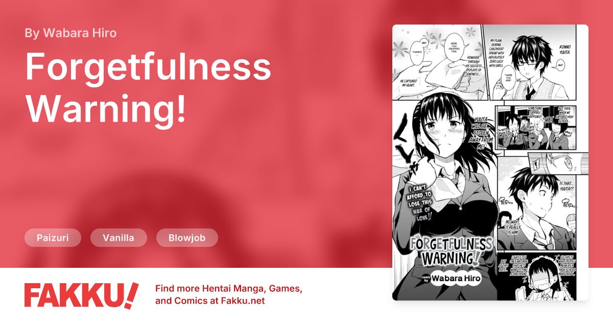 Forgetfulness Warning! Hentai by Wabara Hiro - FAKKU