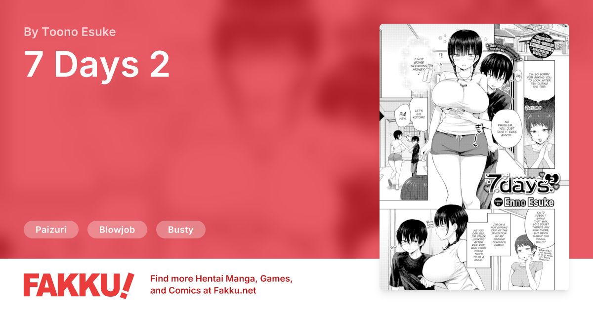 7 Days 2 Hentai by Toono Esuke - FAKKU