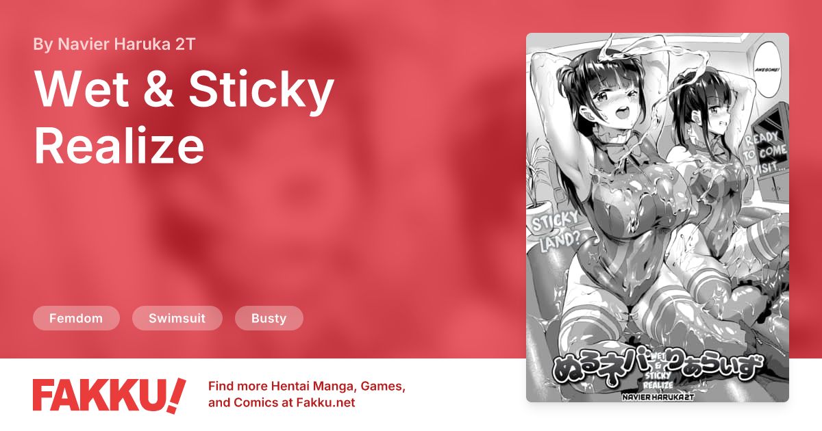 Wet & Sticky Realize Hentai by Navier Haruka 2T - FAKKU