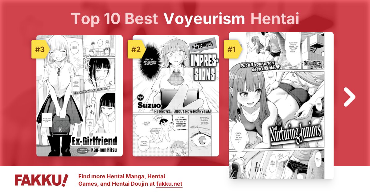 Top 10 Best Voyeurism Hentai