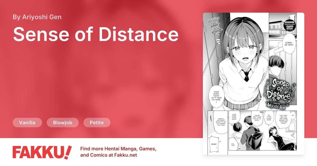 Sense of Distance Hentai by Ariyoshi Gen - FAKKU