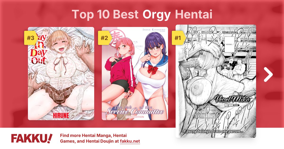 Top 10 Best Orgy Hentai