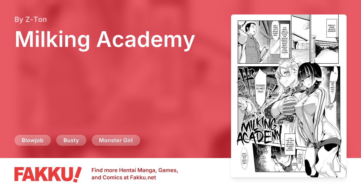 Milking Academy Hentai by Z-Ton - FAKKU