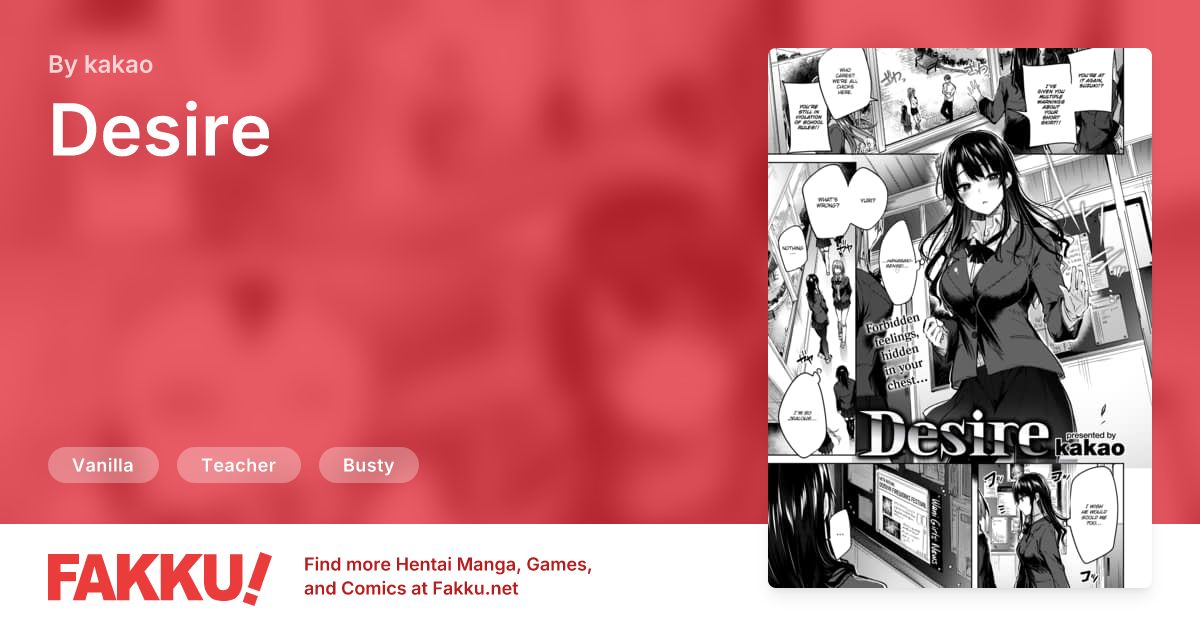 Desire Hentai by kakao - FAKKU