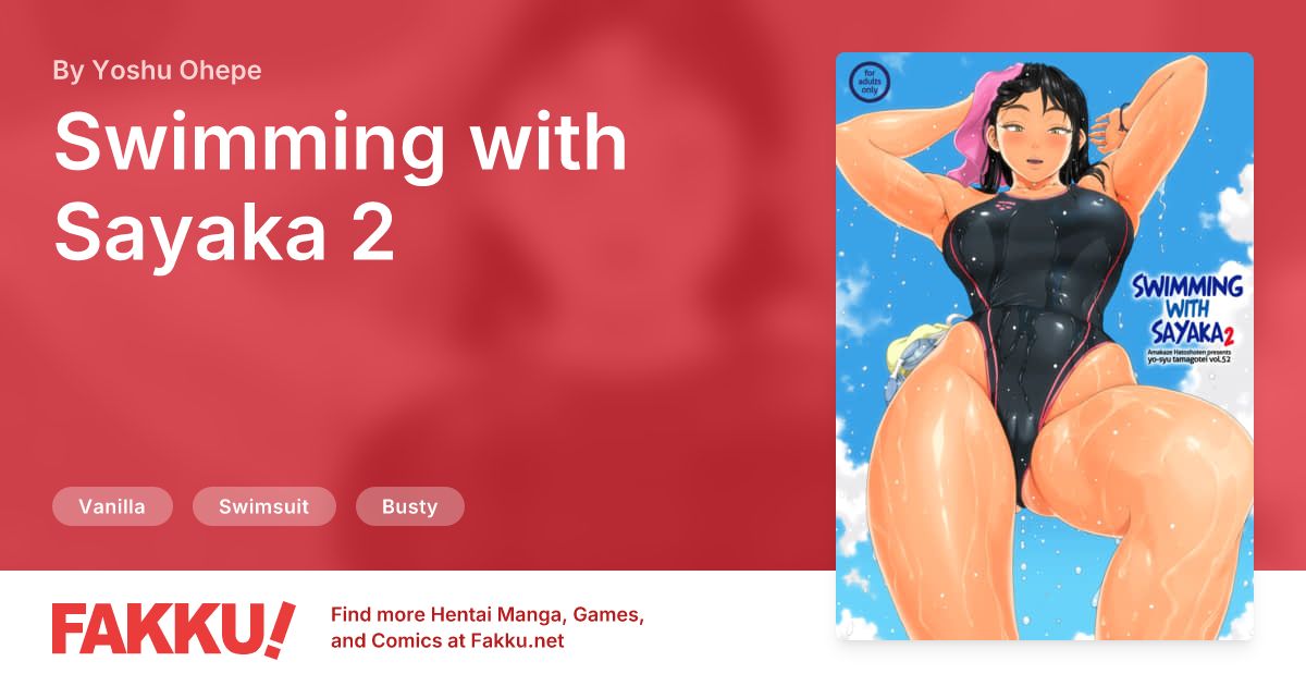 Swimming with Sayaka 2 Hentai by Yoshu Ohepe - FAKKU