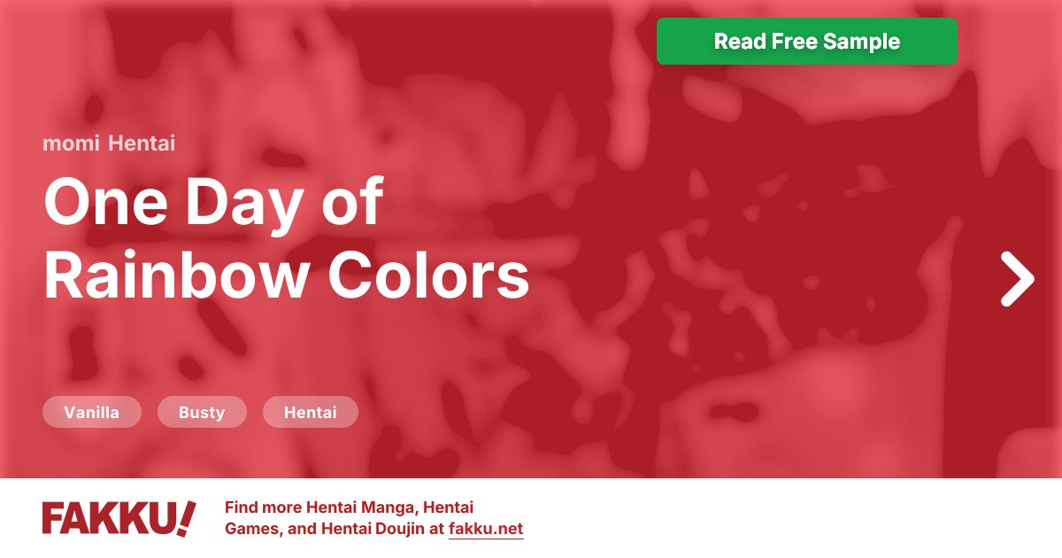  One Day of Rainbow Colors Hentai by momi - FAKKU